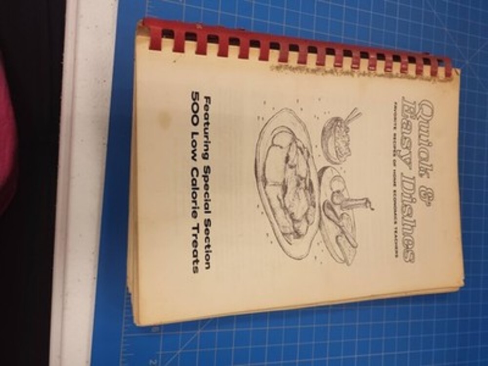 Favorite Recipes Press Cookbook Quick Easy Dishes Home Economics Teachers